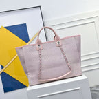Luxury Canvas Tote (AS3257) – Limited Edition
