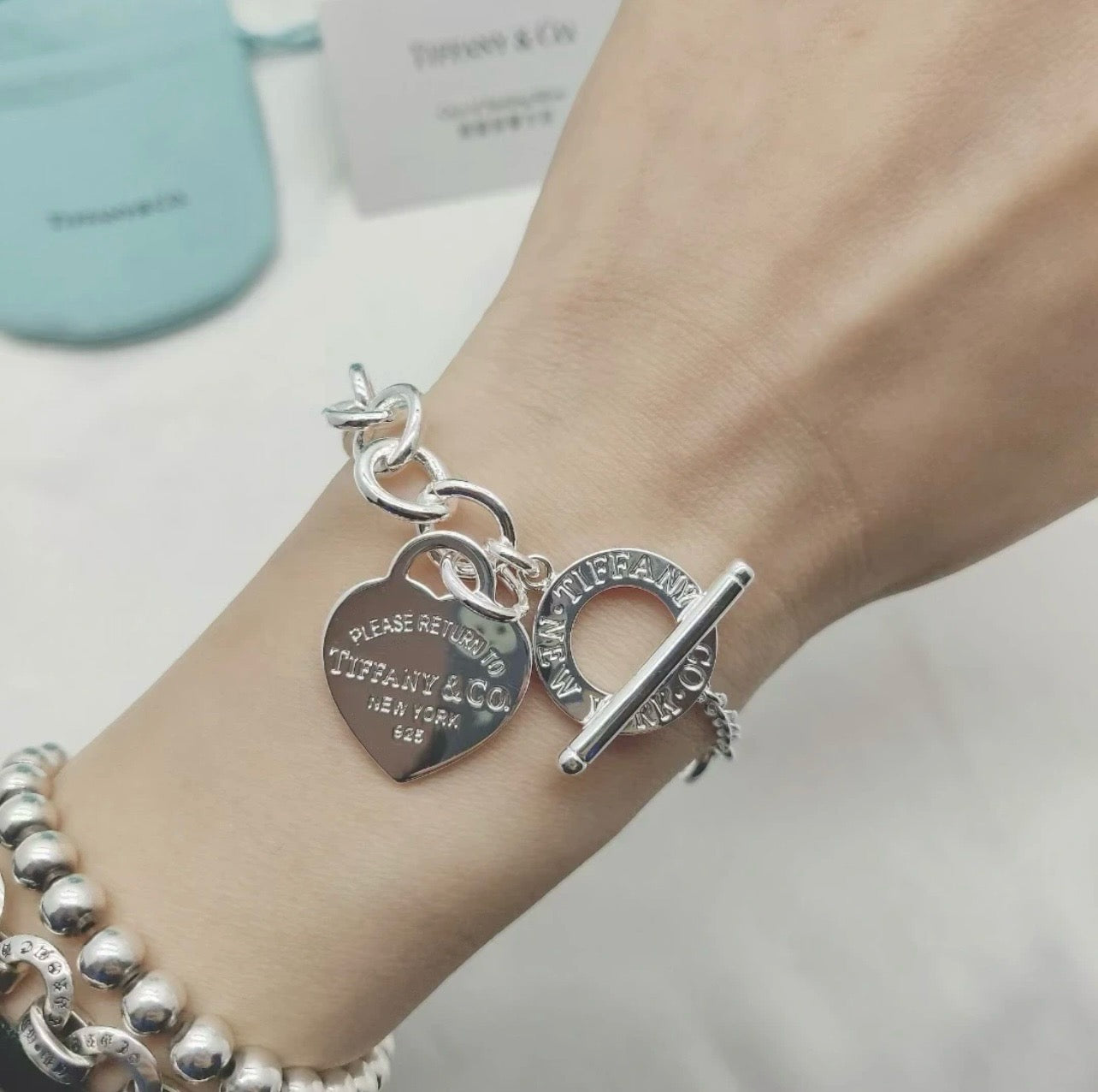 Heart Charm Bracelet | Silver | Brass | Artisan Collection