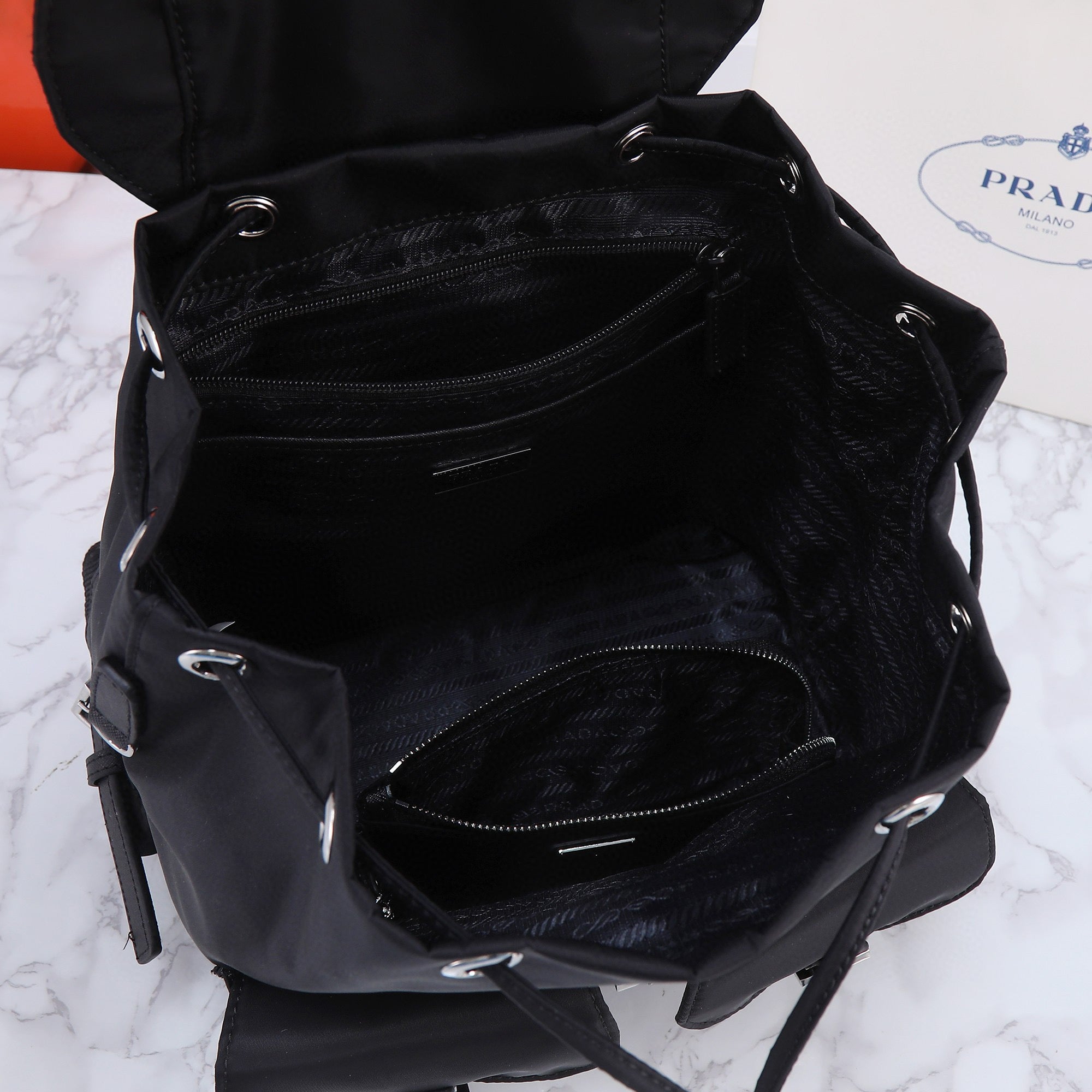 PRD  Dual-Strap Nylon Backpack