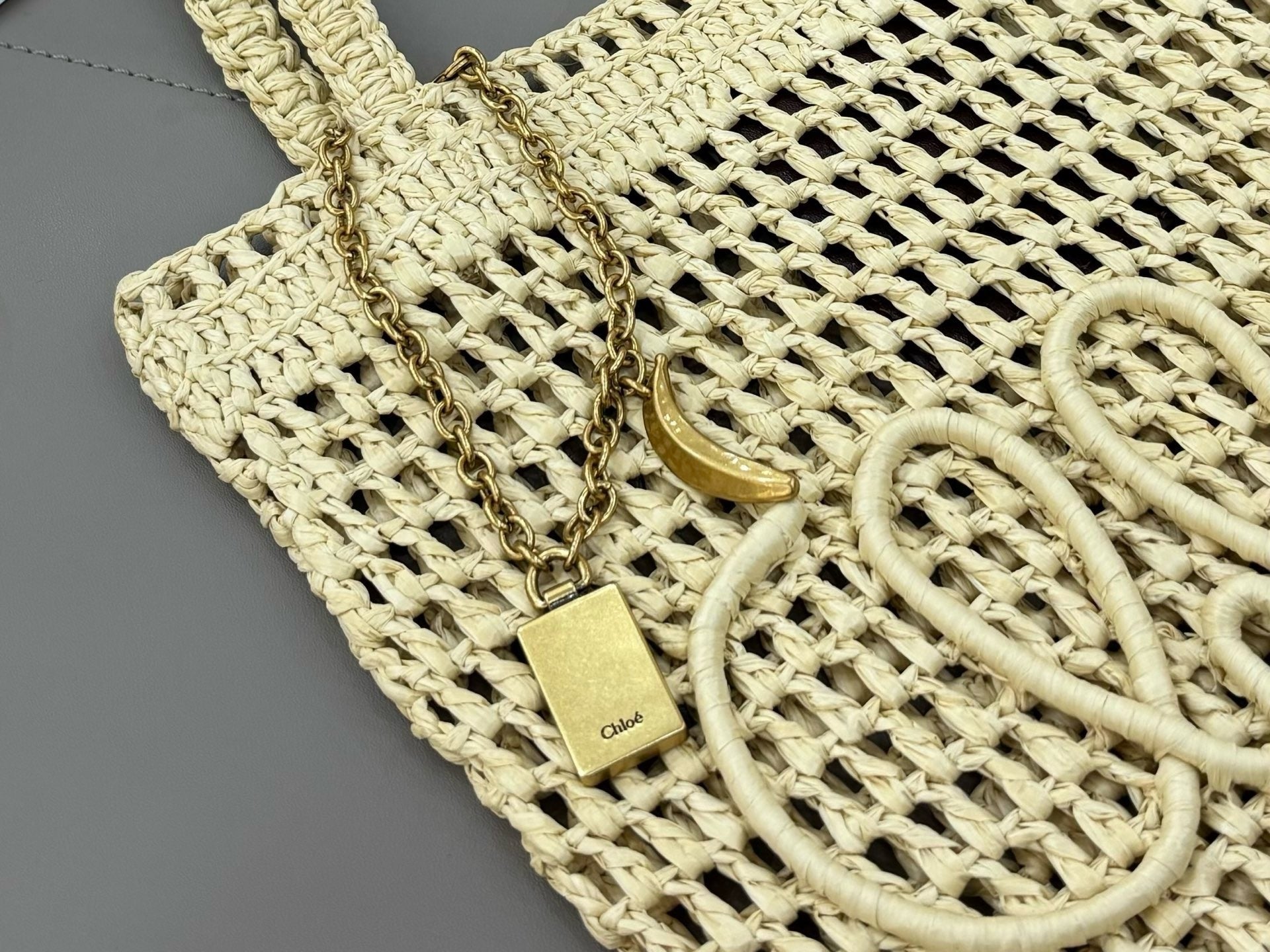 Handcrafted Raffia & Leather Tote  (Premium Quality)