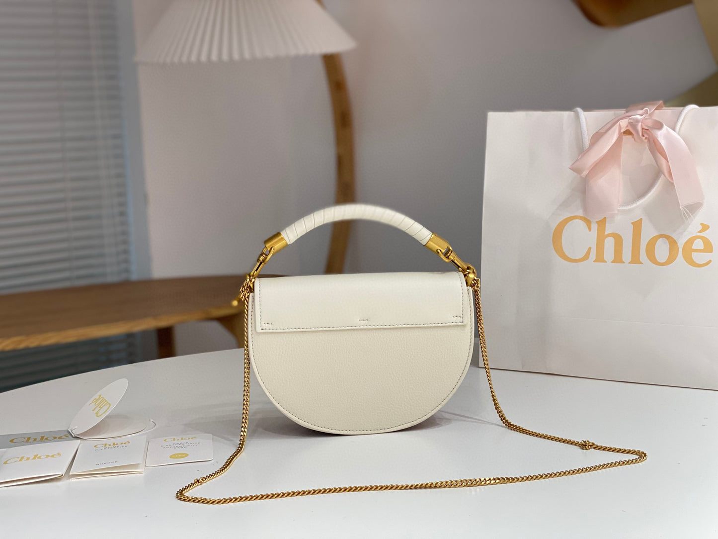 Chl0é Marcie Mini Leather Bag