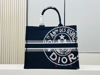 D!or Book Tote ( POSTAGE STAMP)