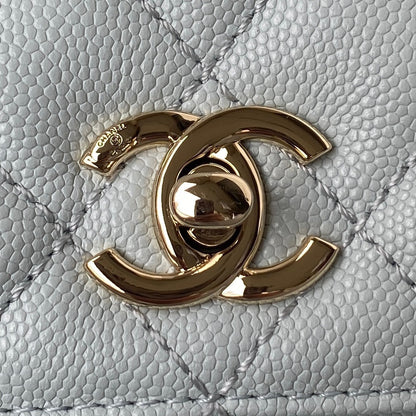 Mini Top Handle Flap Bag (𝑐𝑜𝑐𝑜 ℎ𝑎𝑛𝑑𝑙𝑒)