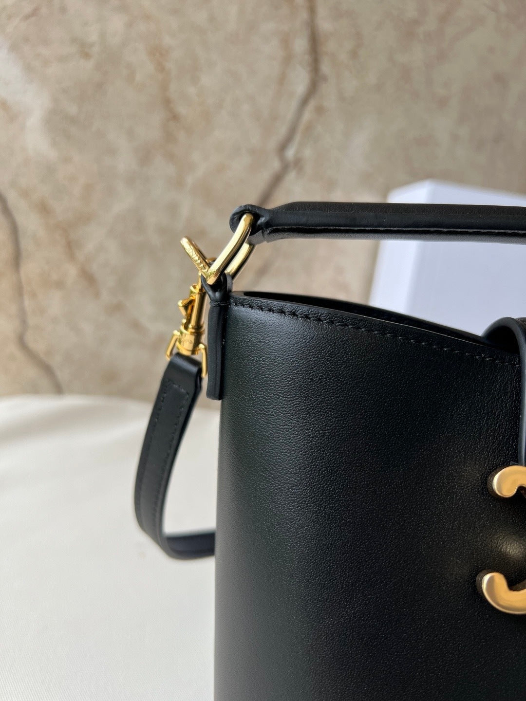 Louise Mini Bucket Bag (Premium Quality )