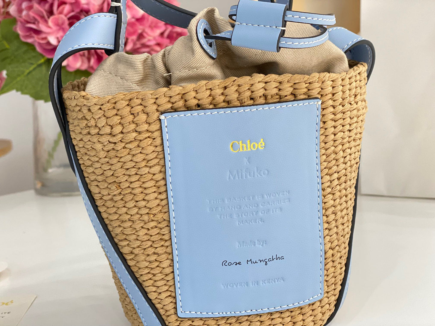 Chl*oe Small Woody Basket - Natural Fibers