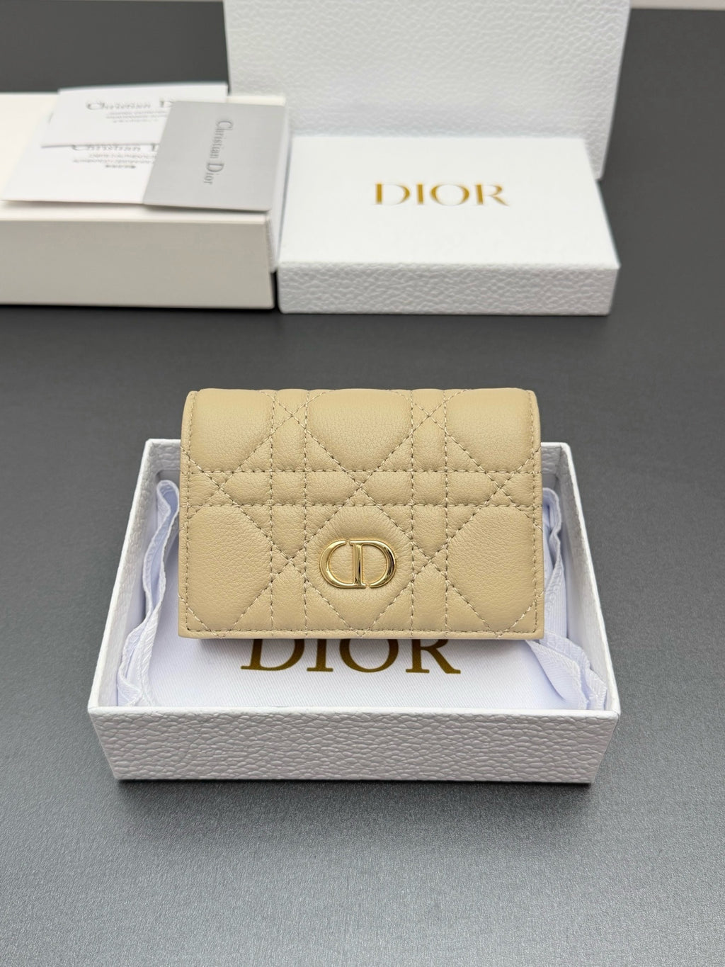 Cato Glycine Quilted Leather Wallet  (Premium Quality )