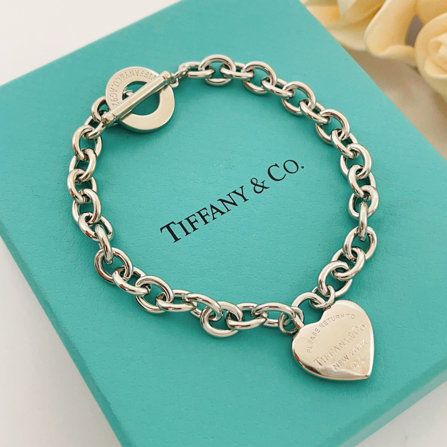 Heart Charm Bracelet | Silver | Brass | Artisan Collection