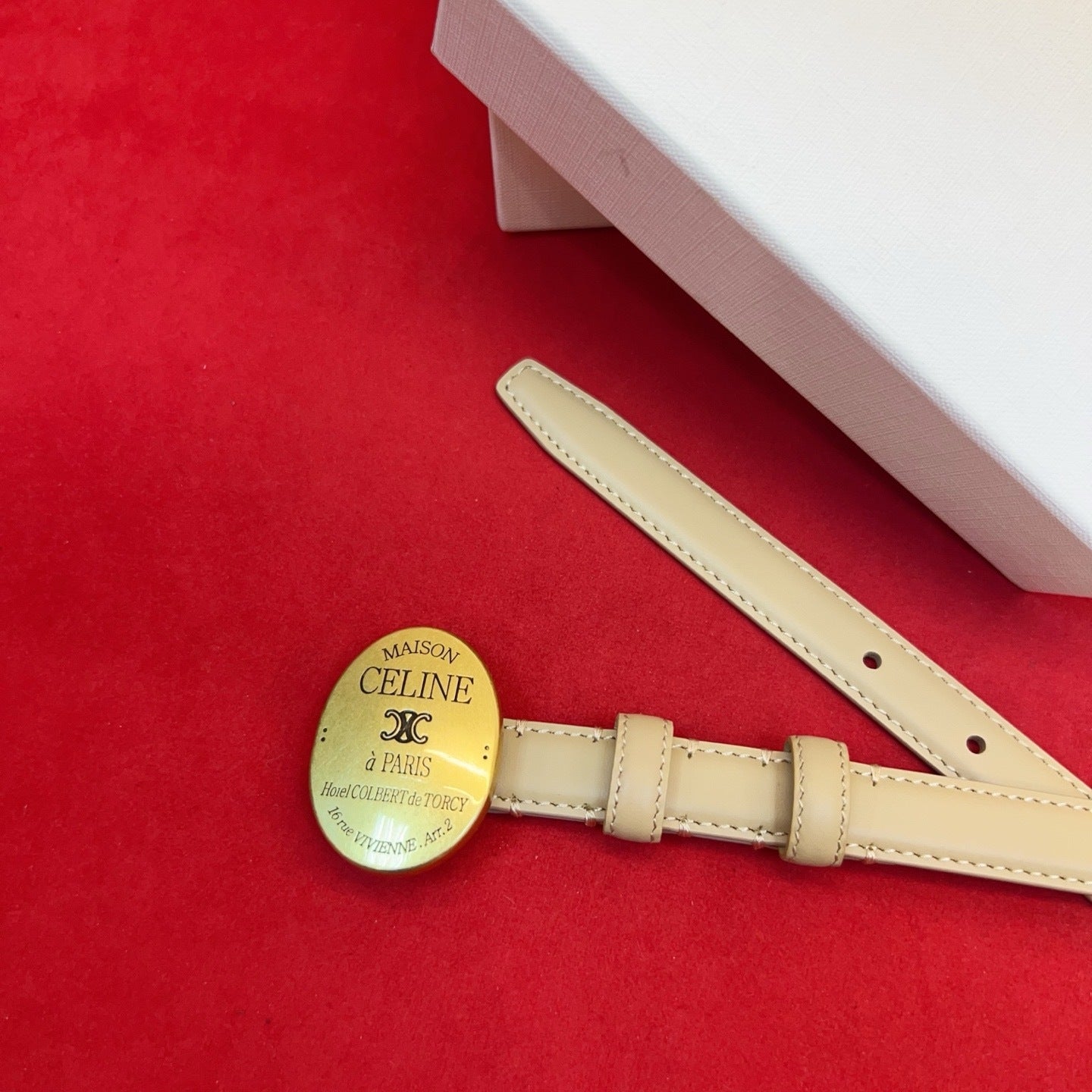 Teen Triomphe Slim Belt — 18mm