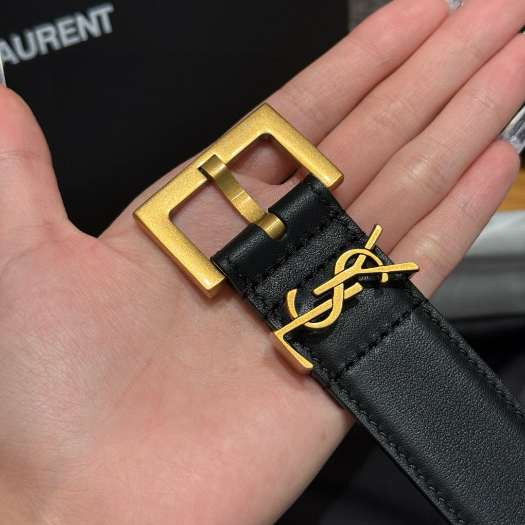 Premium Smooth Calfskin Belt – 3.0cm