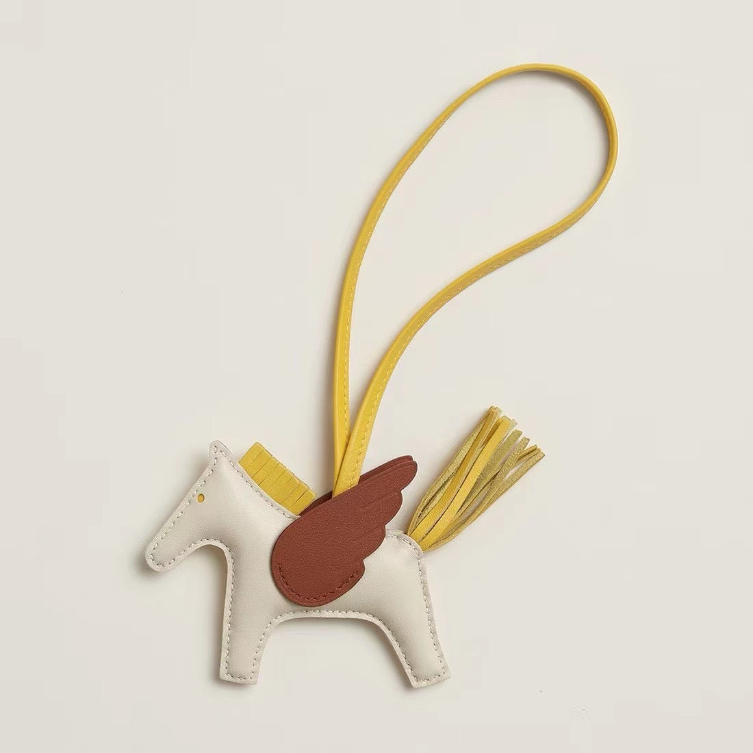 Premium Quality – Leather Pegasus Bag Charm (2025 New Model)