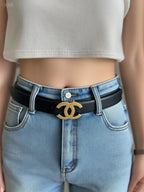 Iconic Double-C Buckle Belt