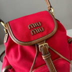 Premium Canvas &  Calfskin College-Style Backpack – JKS