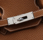 Elegant Togo-Textured Leather Handbag – Premium Craftsmanship