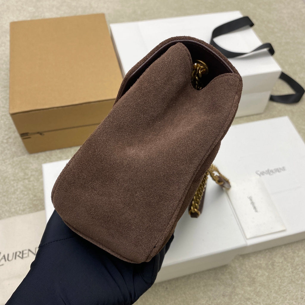 LouLou Suede Bag |Premium Quality|