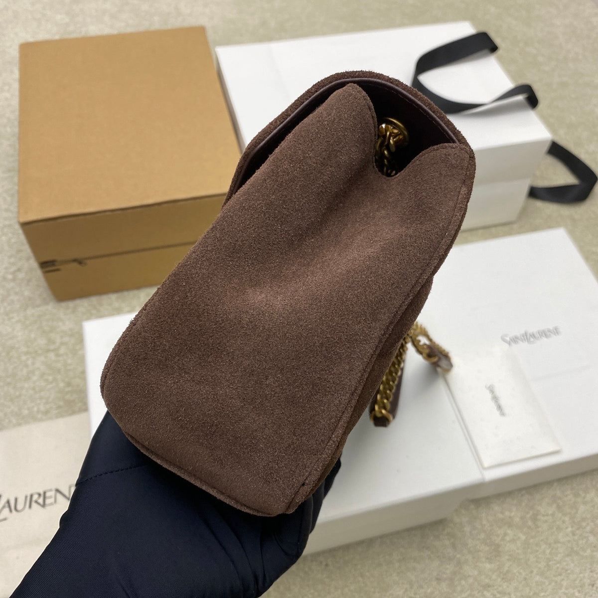 LouLou Suede Bag |Premium Quality|