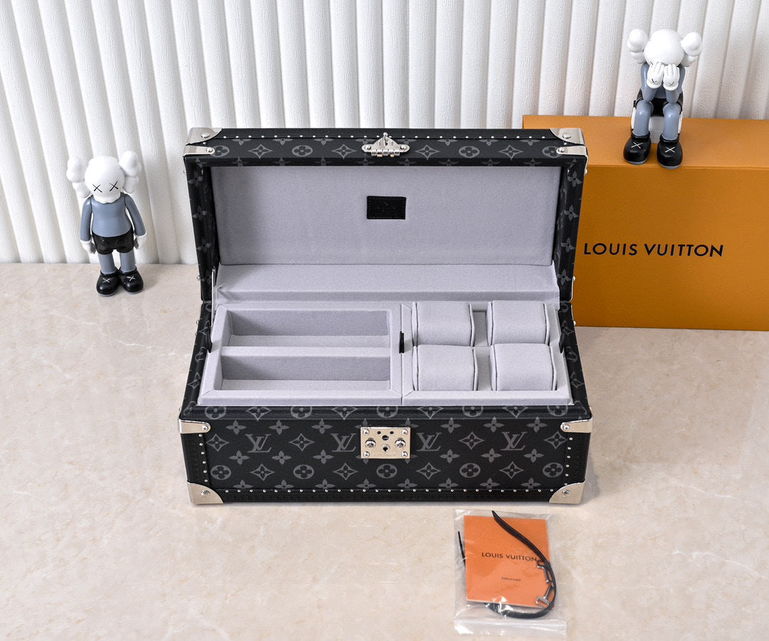 Monogram Canvas Jewelry &amp; Watch Box | 20209 | Premium Quality