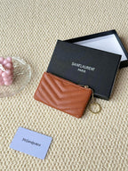 Luxury Quilted Key Pouch