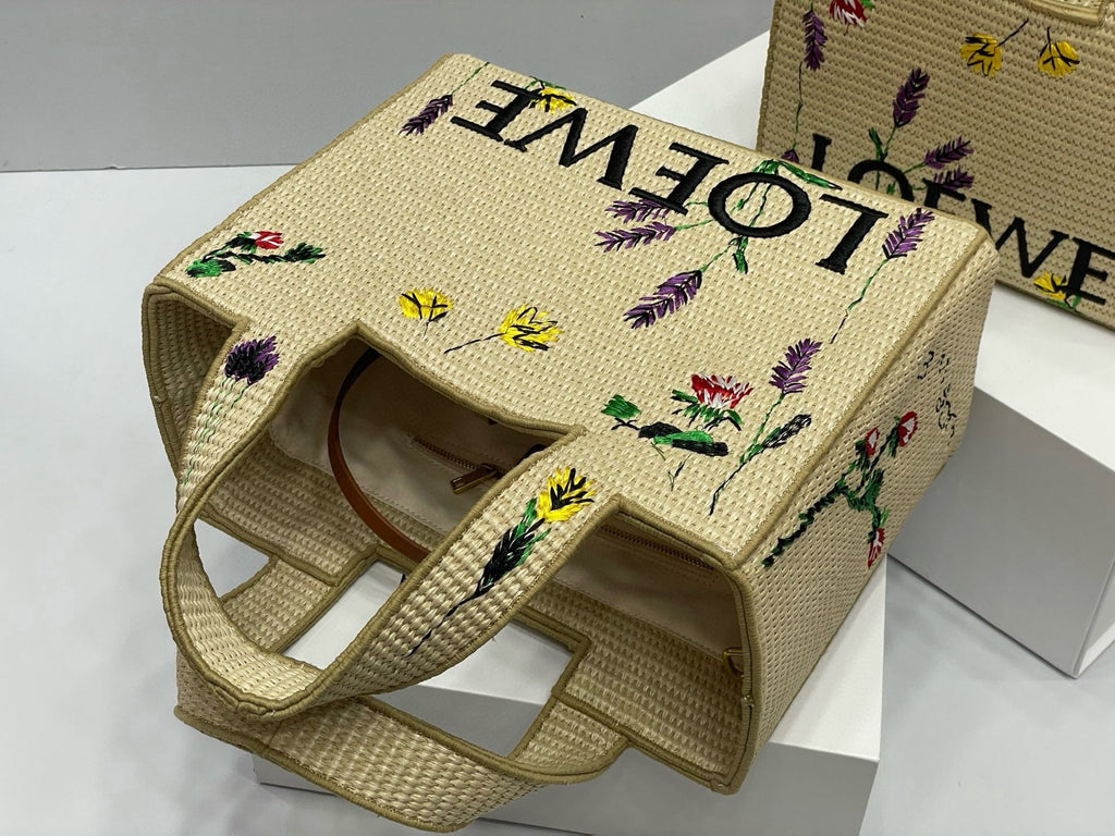 Summer Woven Tote Bag