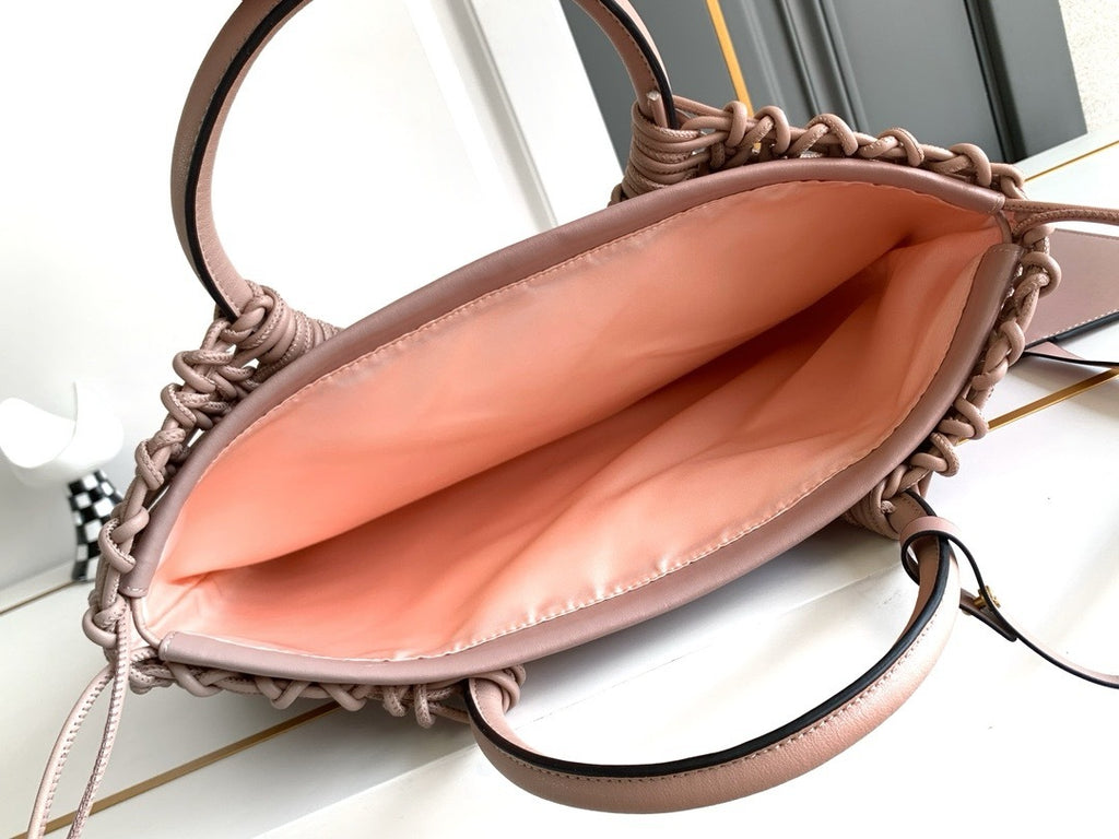 Garava Allknots Woven Leather Tote | 9902 MTX