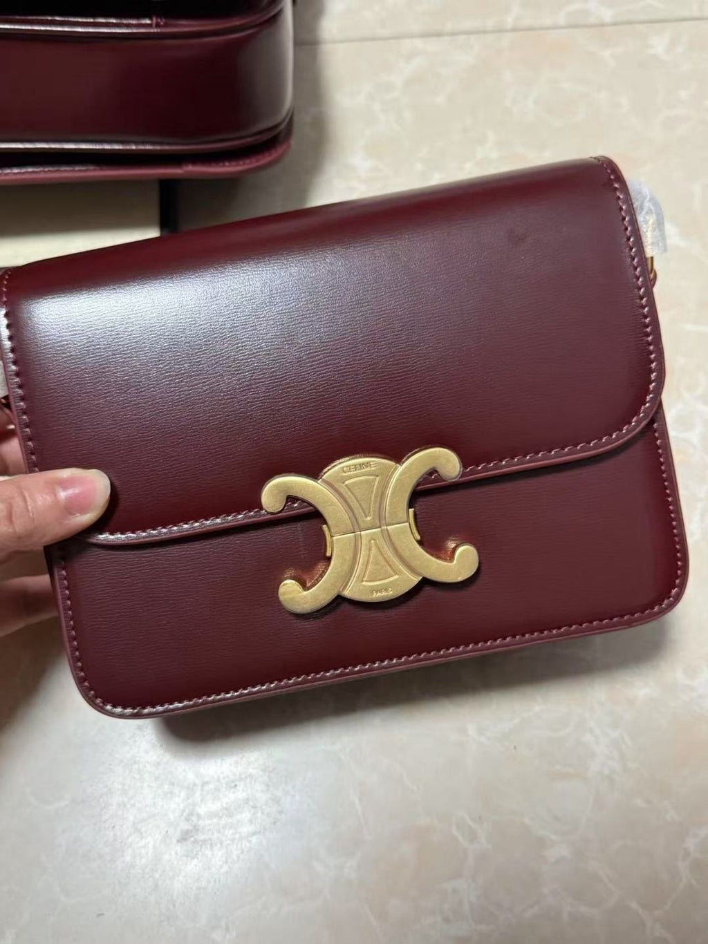 Triomph Classic Flap Shoulder Bag – Timeless Edition