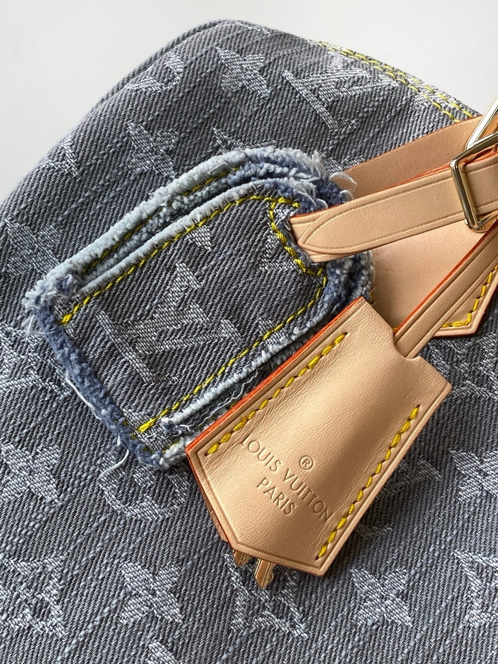 Speedy Soft 30 — Monogram Denim Handbag  (Premium Quality )