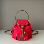 Premium Canvas &  Calfskin College-Style Backpack – JKS