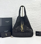 ICARE Natural Raffia Large Handwoven Tote Bag (High quality )