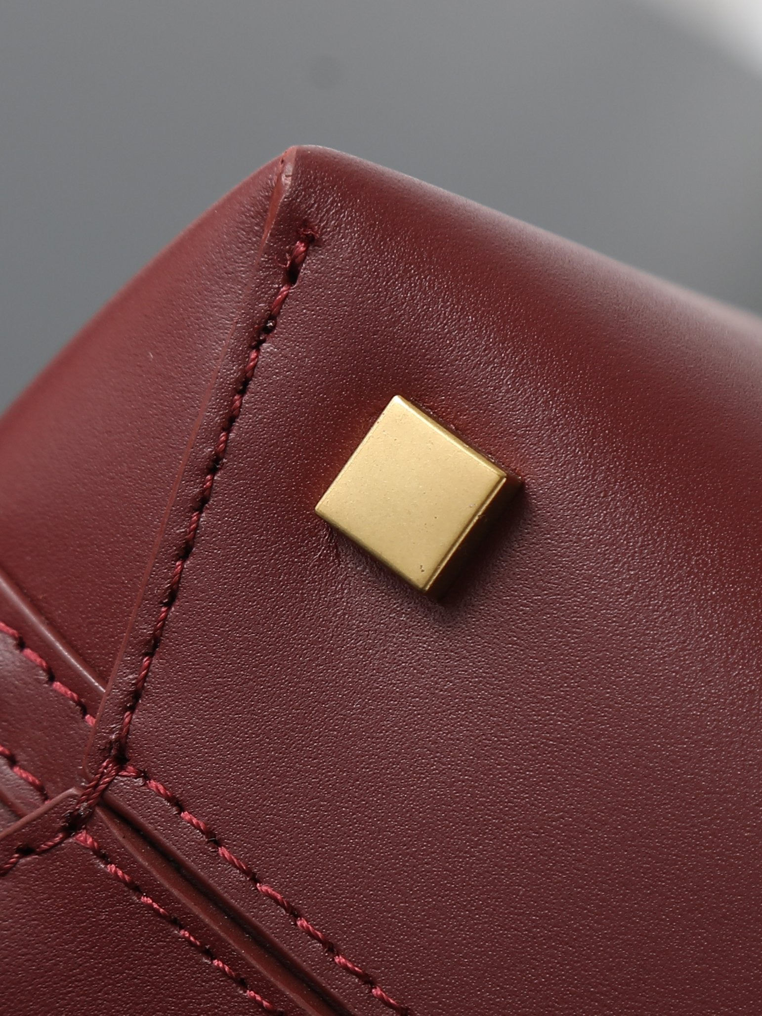 Bucket Bag | LE 37 | Smooth Calfskin | Dark Red (Premium Quality )