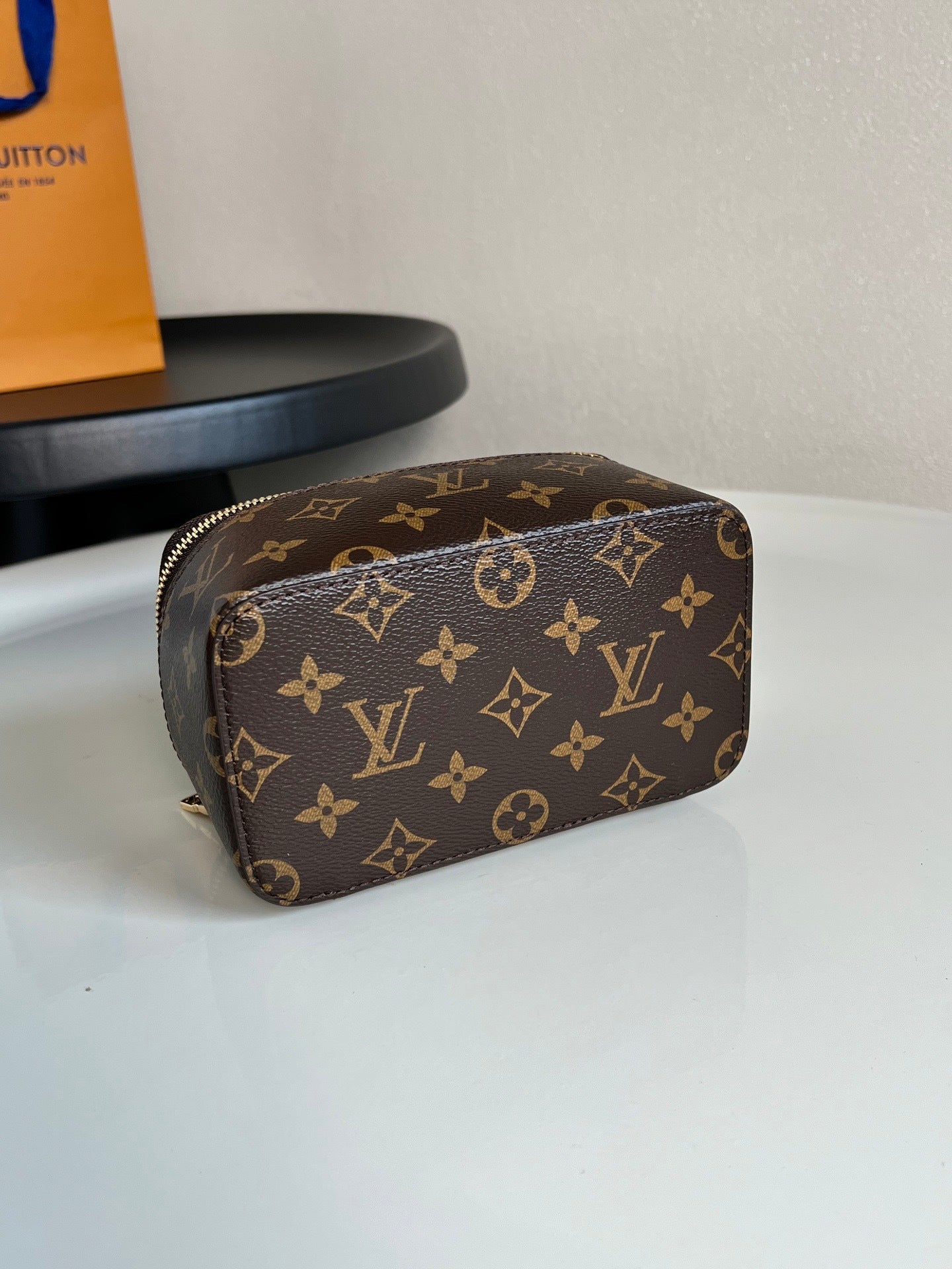 Monogram Canvas Jewelry Box | 3 Sizes | Premium Quality