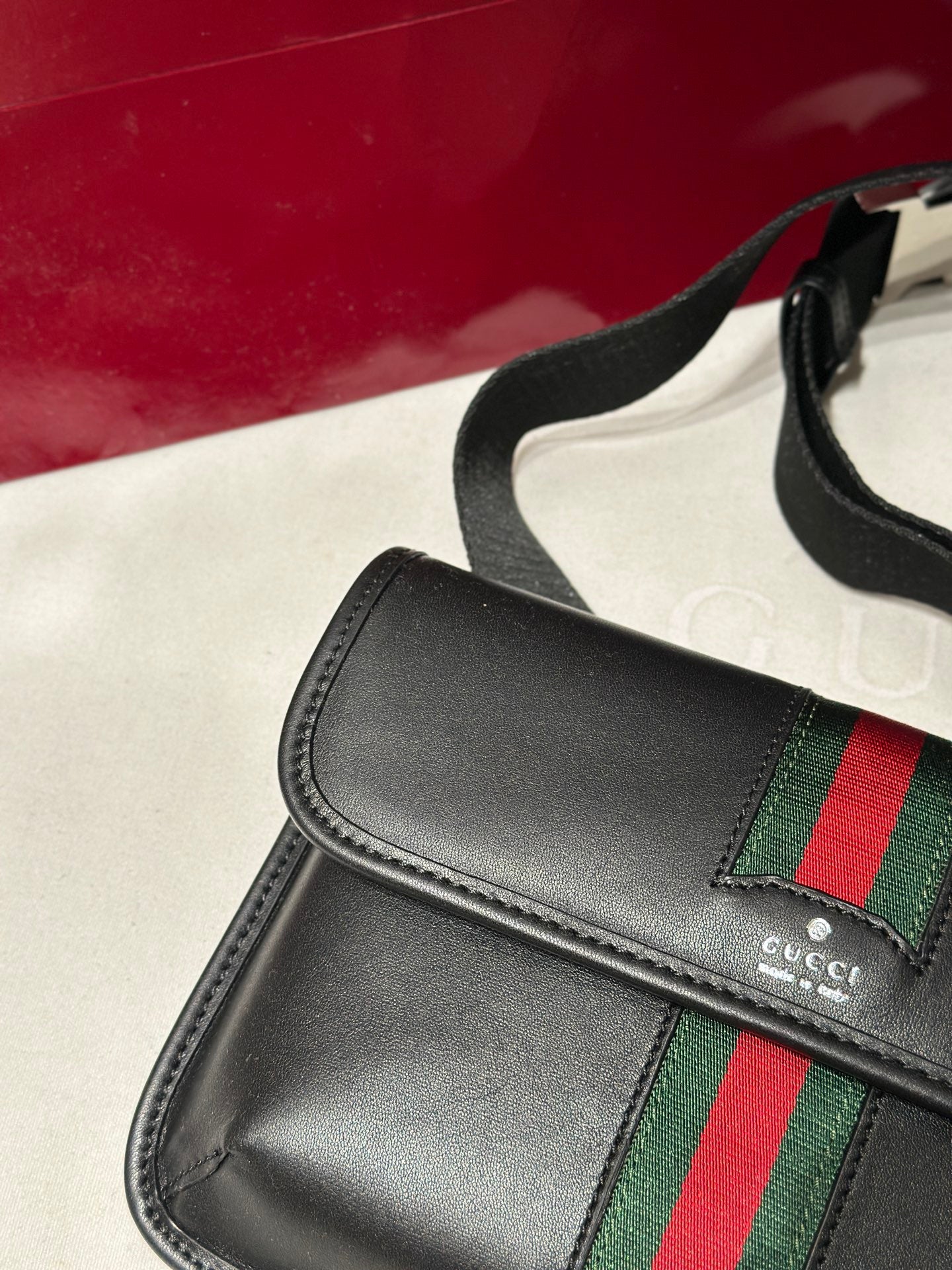 Leather Flap Bag | 867032 | Premium Quality