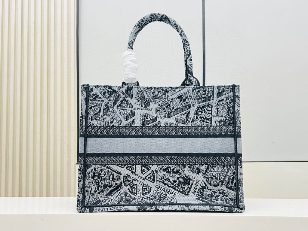 D Book Tote (MAP TOTE )
