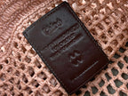 Handwoven Raffia &  Calfskin Tote (Premium Quality)
