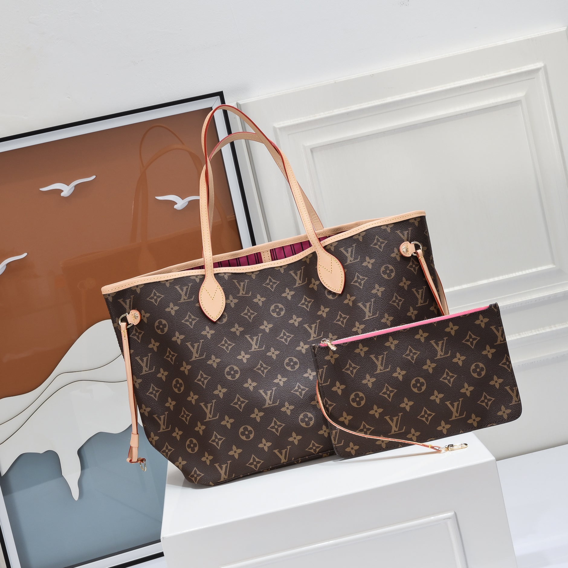 Legendary Tote Bag — Damier Ebène Canvas