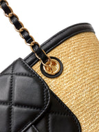 Large Woven Basket Tote – Summer Edition (Premium Quality ++)