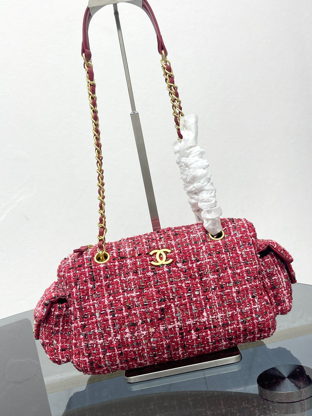 Tweed Bowling Bag