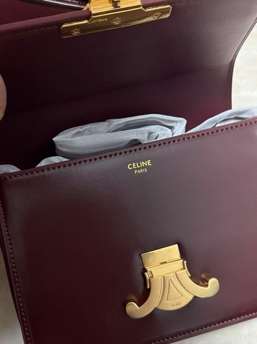 Triomph Classic Flap Shoulder Bag – Timeless Edition