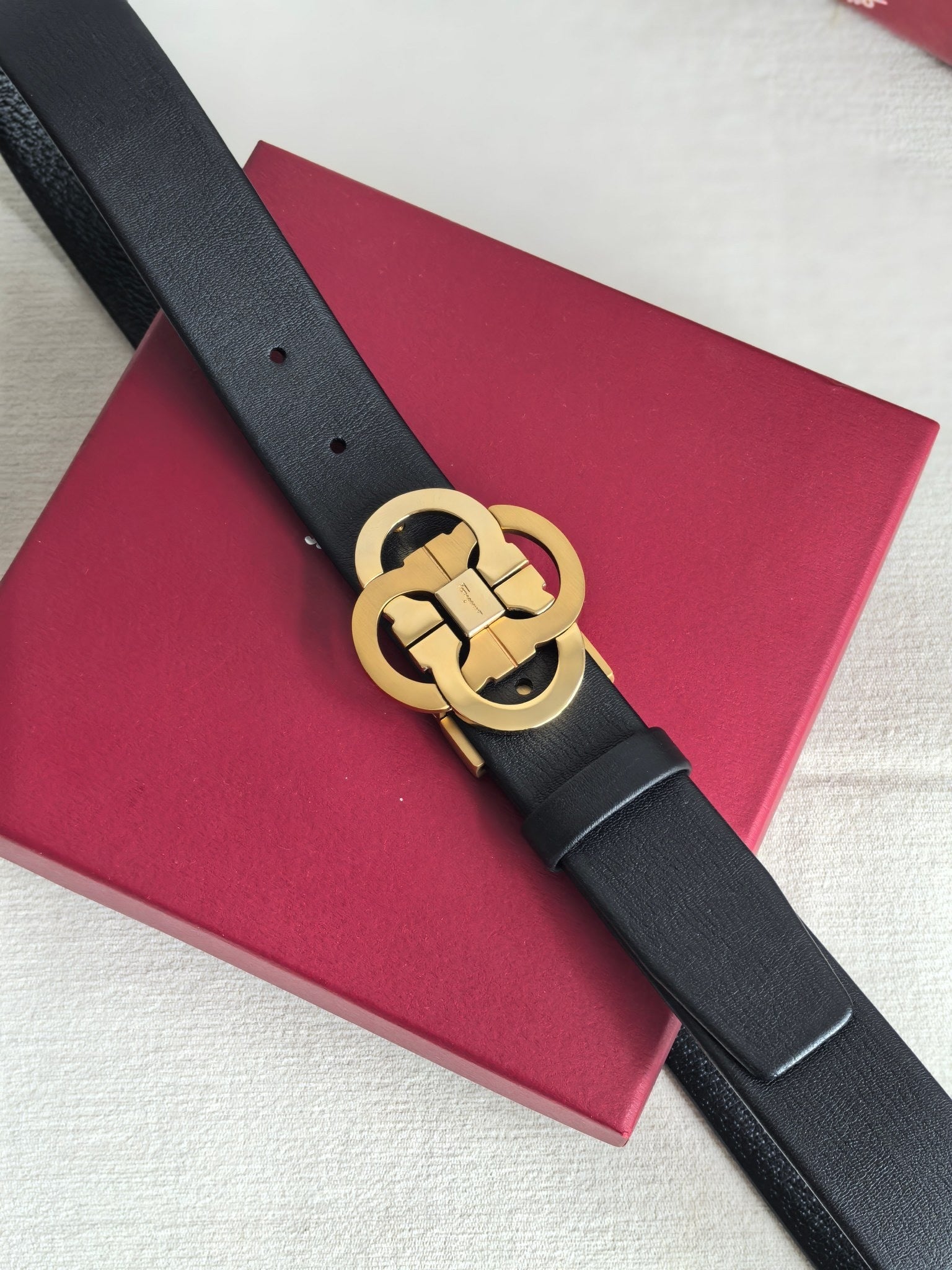 Classic Dual-Ring Buckle Belt — 35mm