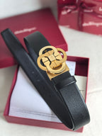 Classic Dual-Ring Buckle Belt — 35mm