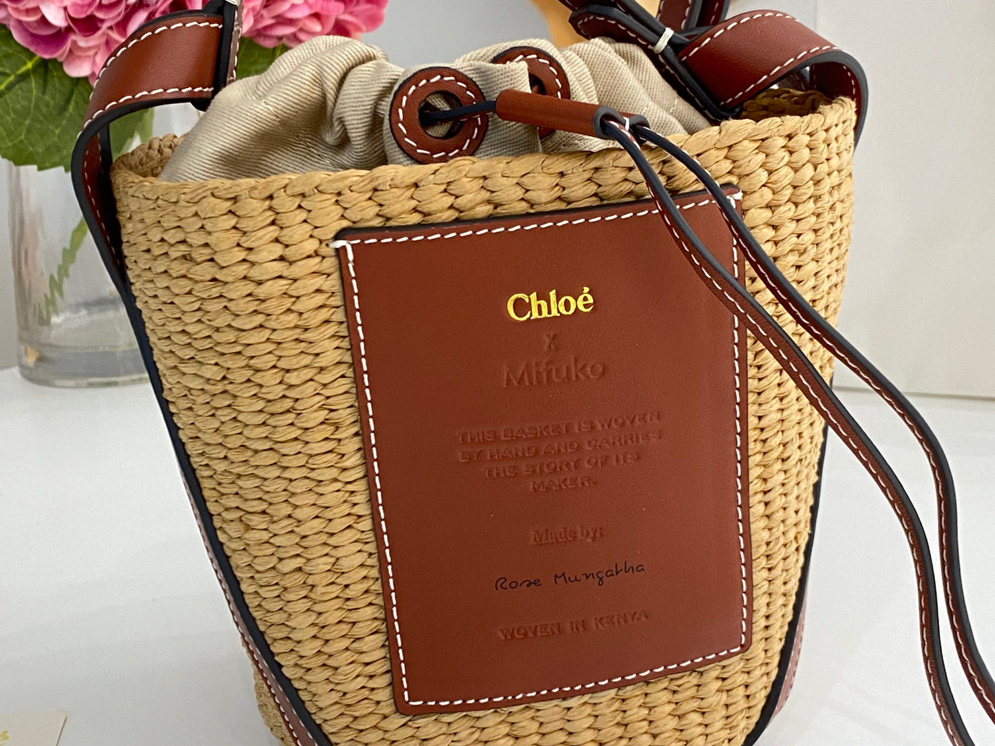 Chl*oe Small Woody Basket - Natural Fibers