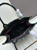 Art-Inspired Embroidered Tote Book