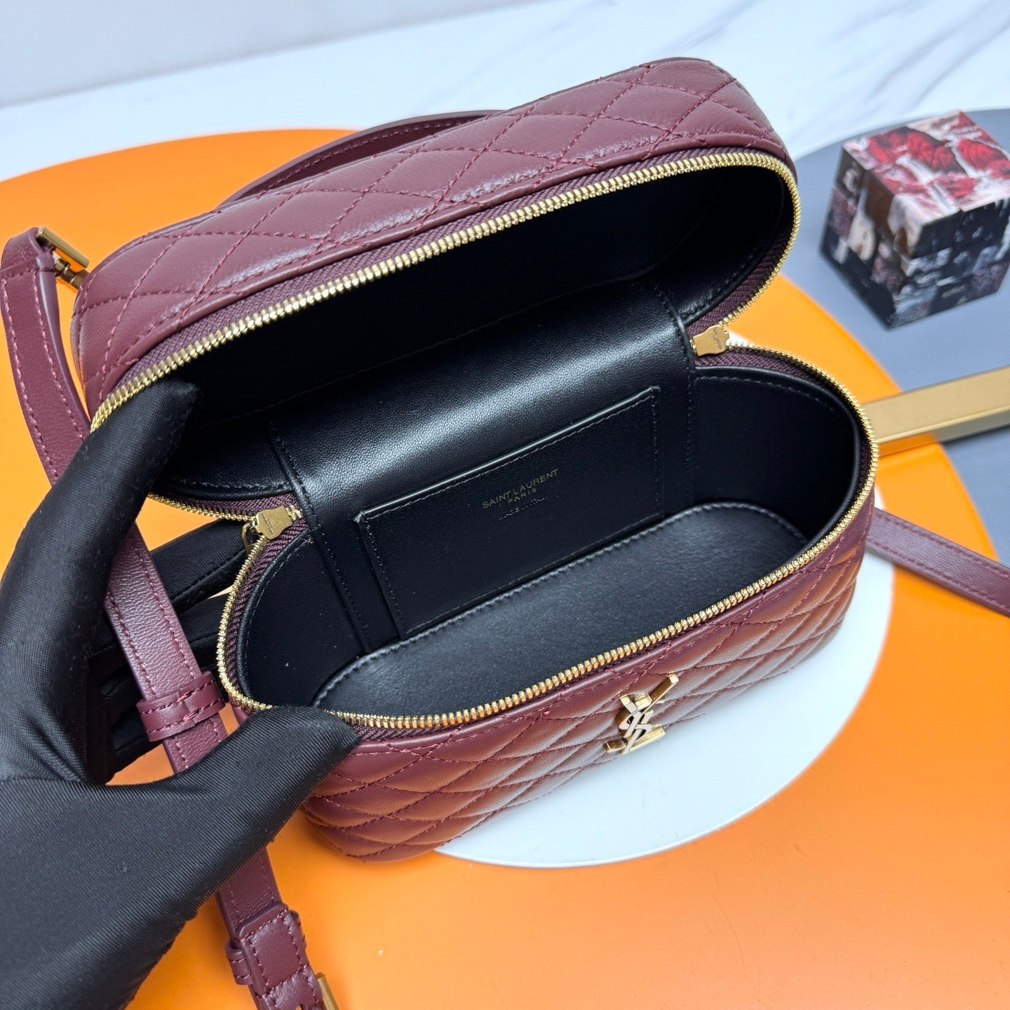 Gaby  Mini Double-Zip Crossbody Bag [Premium Quality]