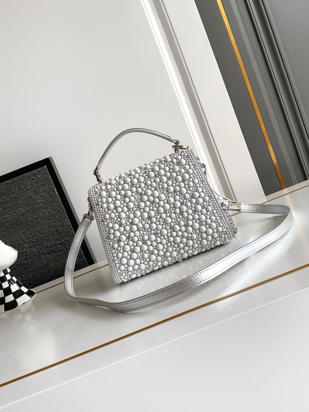 V-SLING Mini Crystal Bag | 9956 MTX