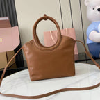 MM IVY Structured Leather Shoulder Bag – JC