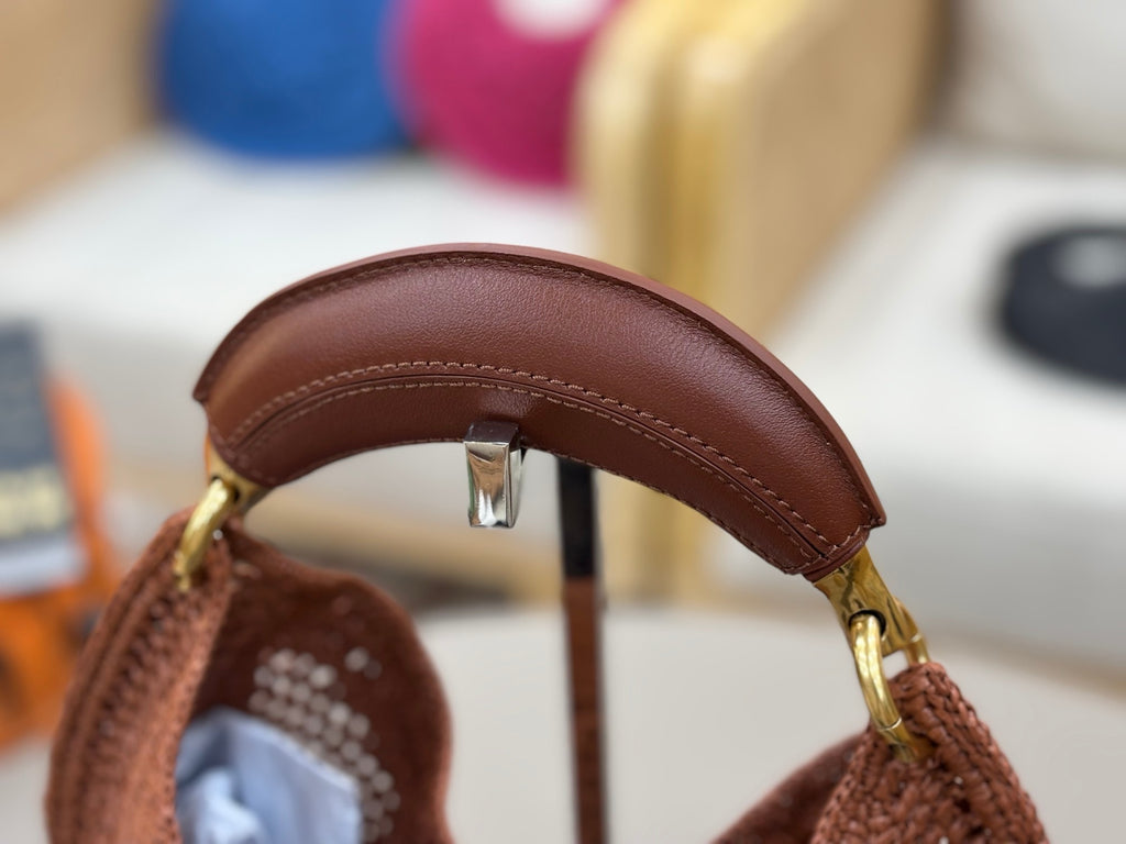 Summer Banana Woven Shoulder Bag  (Premium Quality)