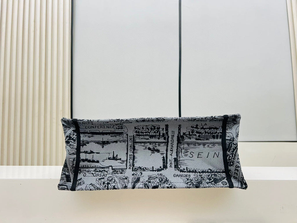 D Book Tote (MAP TOTE )