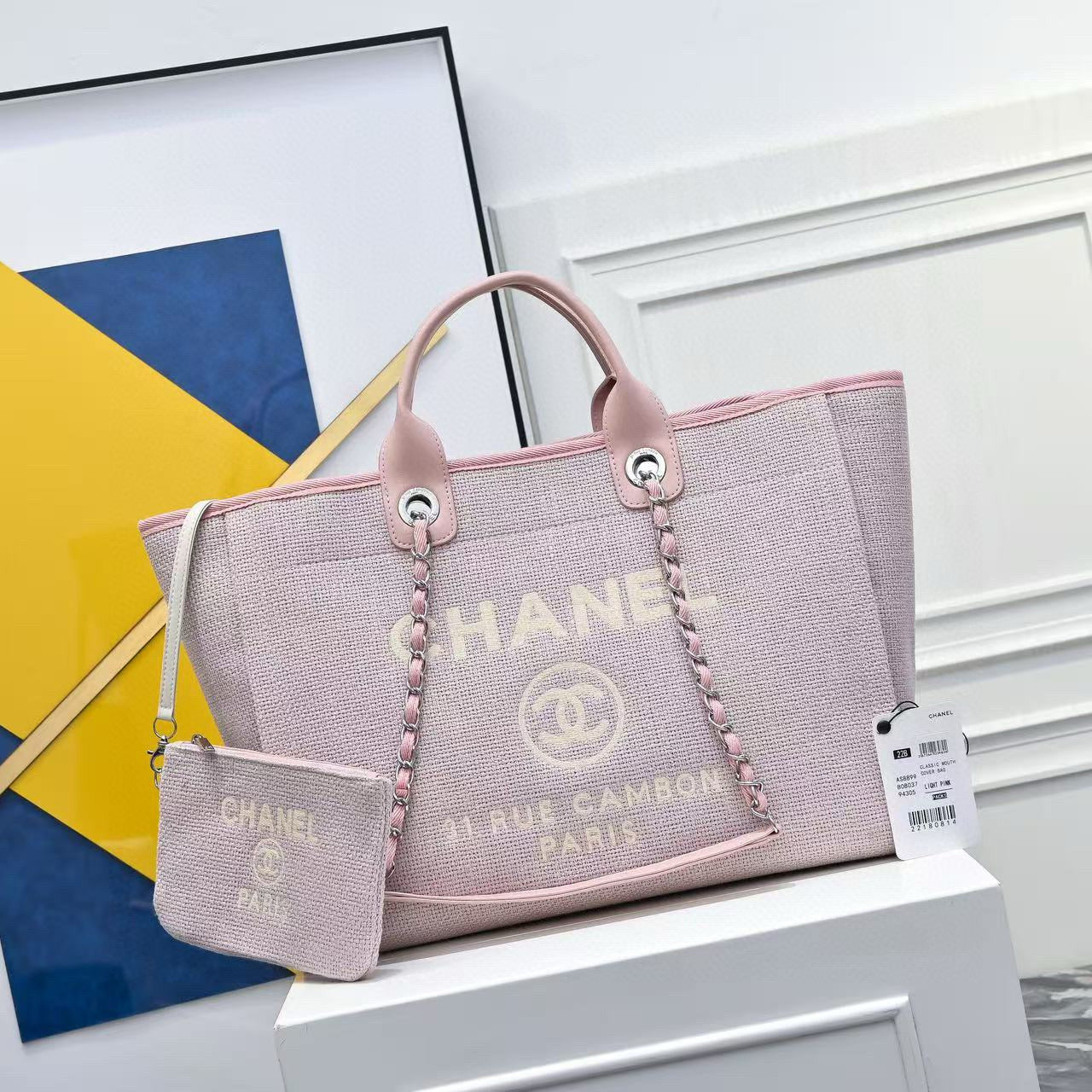 Luxury Canvas Tote (AS3257) – Limited Edition