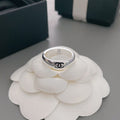 Vintage Logo Ring | Gold & Silver