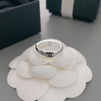 Vintage Logo Ring | Gold & Silver