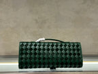 Woven Clutch & Crossbody Bag