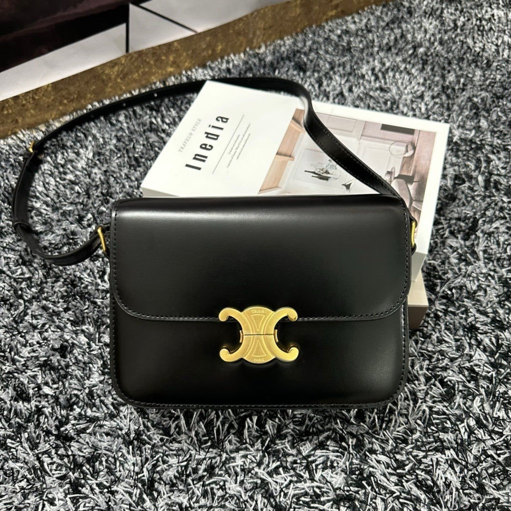 Triomph Classic Flap Shoulder Bag – Timeless Edition